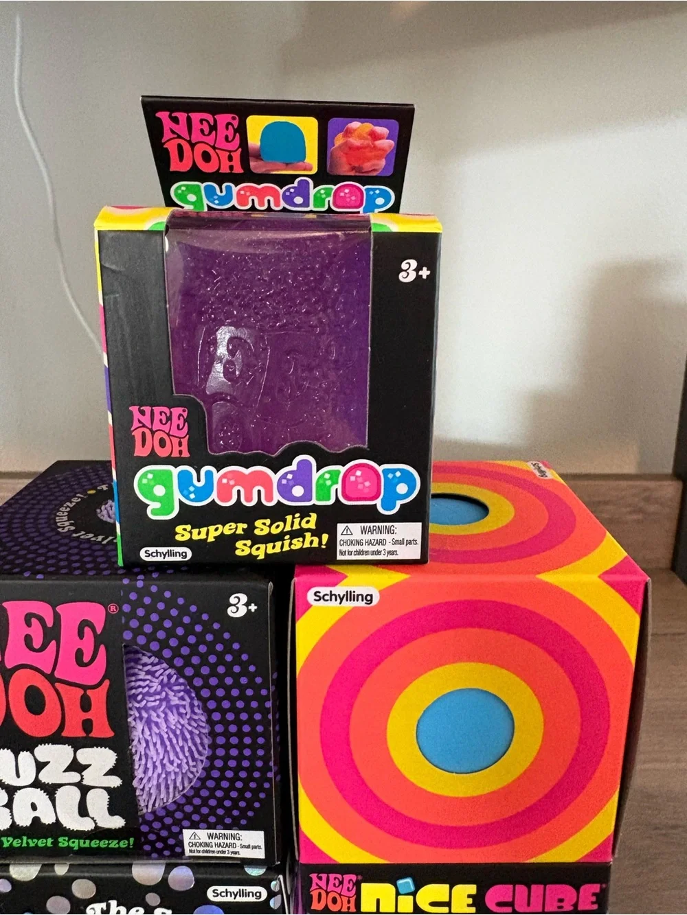 Purple Gumdrop Super Solid Squish Kids Toy